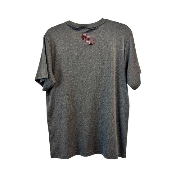 Florida State Seminoles FSU Athletic Shirt Men’s Size M Gray Performance Noles - Picture 2 of 3